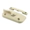 Prime-Line Window Sash Lock 1-7/8 H/C w/ Keeper 2-1/16 H/C Diecast Beige w/Screws (Single Pack) F 2916 - alternate 1